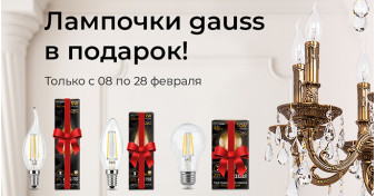 Лампочки в подарок Лампочки в подарок