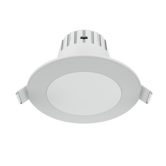 946411107 Светильник Gauss Кругл. Белый, 7W,90х90х56, Ø65мм, 500 Lm LED 2700K 1/20
