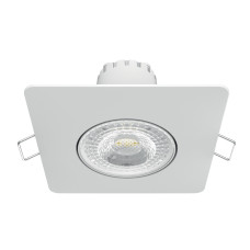 948411106 Светильник Gauss Квадрат. Белый, 6W,90х90х56, Ø65мм 500 Lm LED 2700K 1/40 948411106 Светильник Gauss Квадрат. Белый, 6W,90х90х56, Ø65мм 500 Lm LED 2700K 1/40