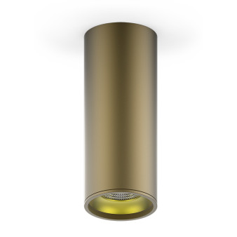 HD002 LED светильник накладной HD002 12W (кофе золото) 3000K 79x200,900лм, 1/30