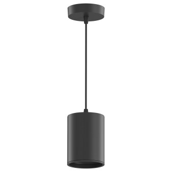 HD043 LED светильник накладной (подвесной) HD043 12W (черный/черный) 4100K 79*100мм 1/20